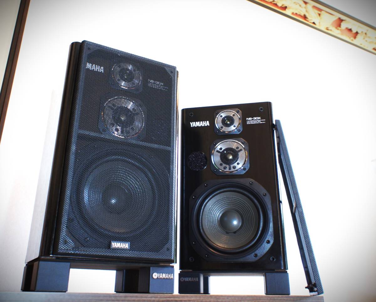 極美品　YAMAHA　NS-30X　カスタム整備済：専用台付き