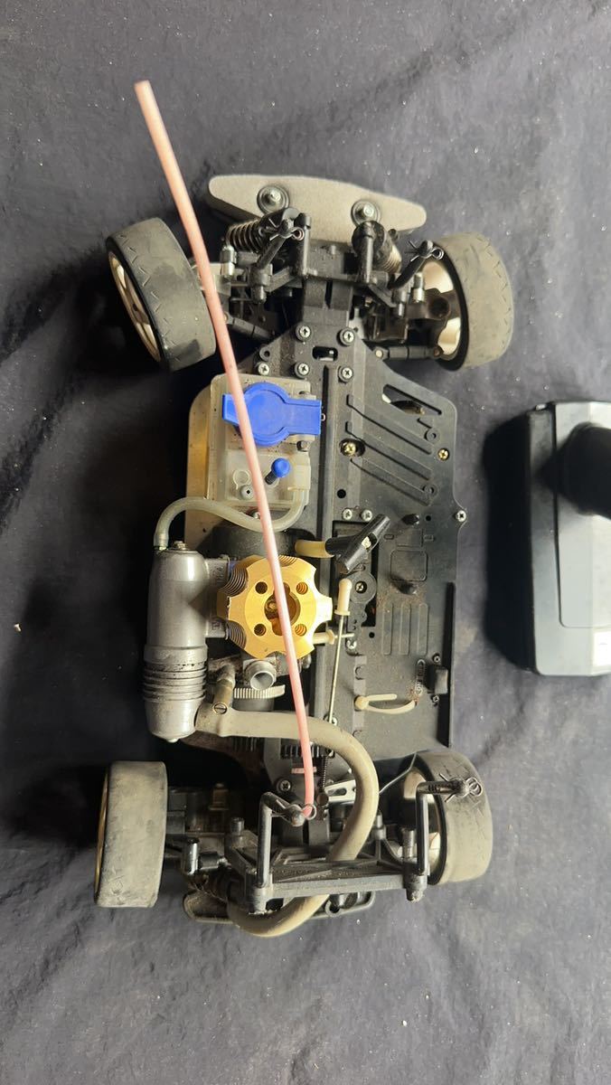 1円 スタート ☆ジャンク RCカー 当時物 部品取り タミヤ エンジンカー