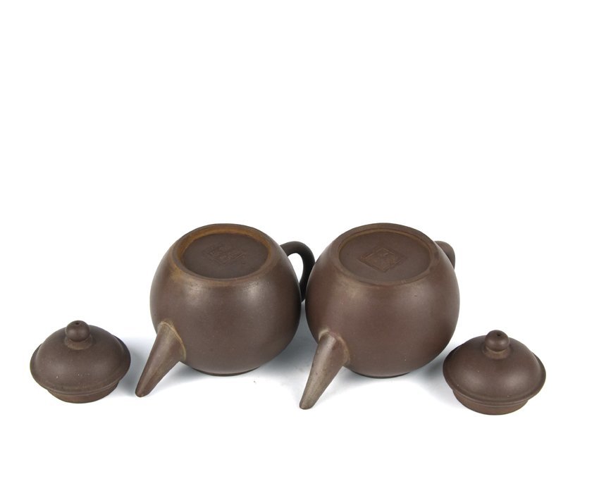 価格販売中 【北】唐物 宜興恵孟臣製 朱泥 急須 / 煎茶 茶道具 銀瓶