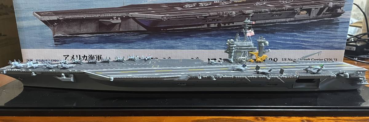 1⁄700 ピットロード CVN-73 アメリカ海軍 | M52 ニミッツ級航空母艦