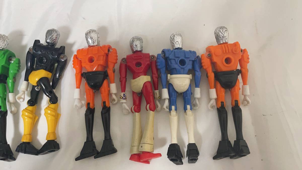 旧タカラ ミクロマン まとめ売り フィギュア 昭和レトロ 部品取り 当時 
