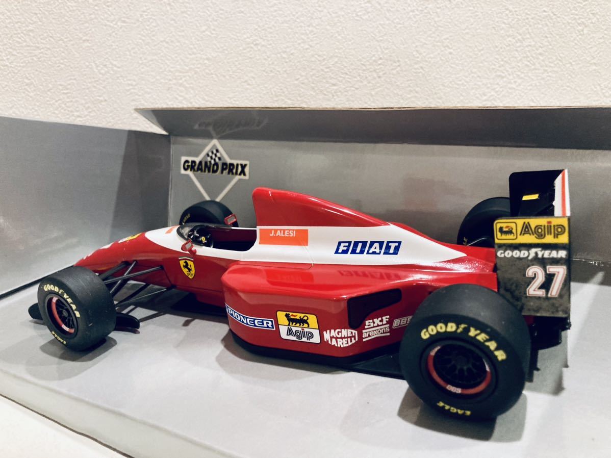 送料無料】1/18 Minichamps フェラーリ F93A #27 J.アレジ 1993 1⁄18