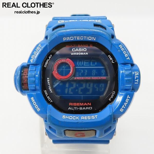 ライズマン G-SHOCK カシオ RISEMAN CASIO - GW-9200J-1JFの 電波 