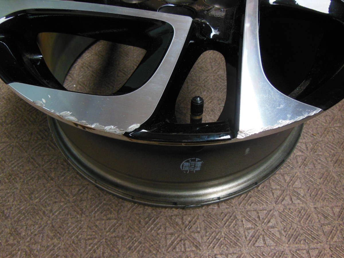 【２枚中古】トヨタ　シエンタ純正アルミ　42611-52D20 シエンタ 純正アルミホイール 15 X 5 5 J ホイ－ル1本