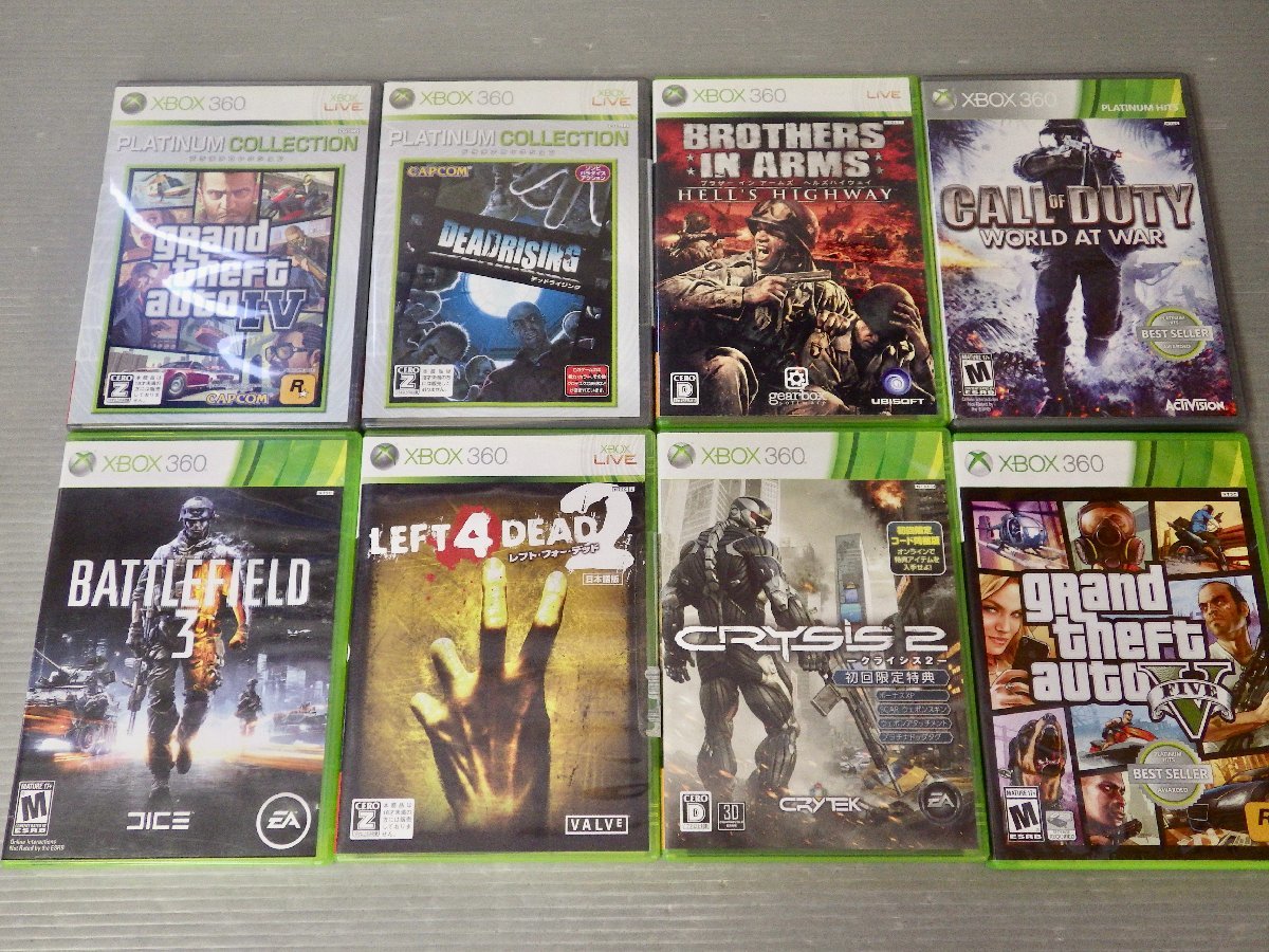1円～ まとめ売り！【ゲームソフト】X-BOX360 中古ソフト32本セット
