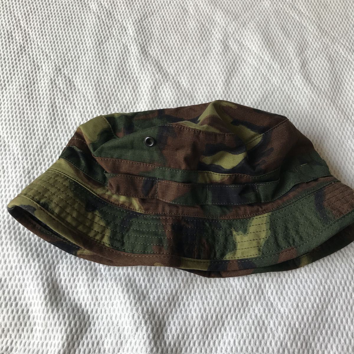 日本陸軍 古鷹屋製将校用綿製略帽+鬼塚堂帽 日本軍 陸軍将校略帽 古鷹