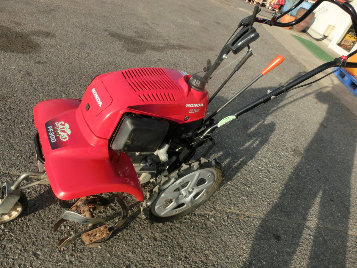 ホンダ FF300 サラダ L 管理機 小型 耕耘機 ガソリン 最大2.4馬力 耕幅450