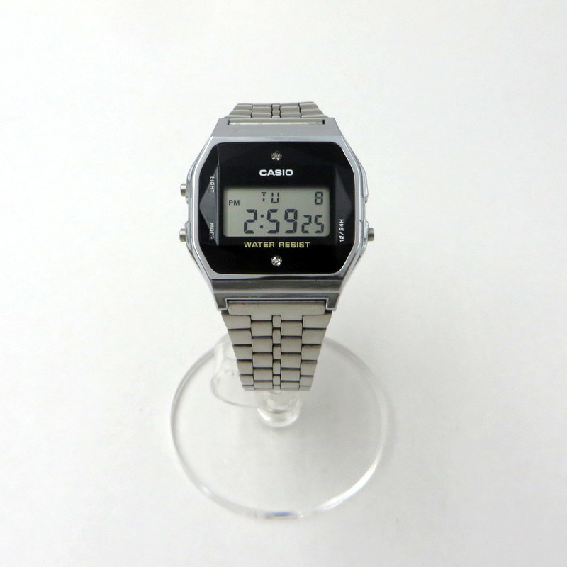 CASIO A159w チープカシオ ダイヤ2個入り 【公式通販】