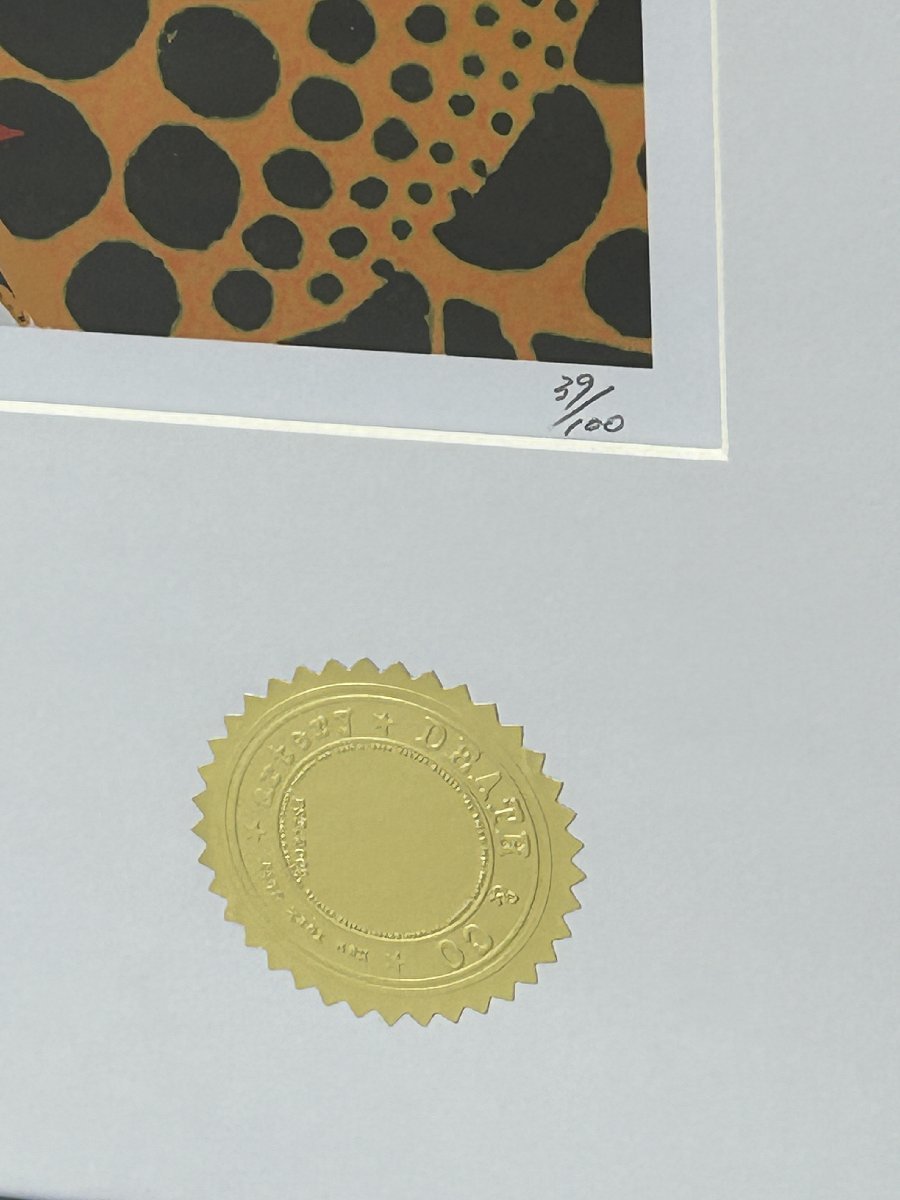 DEATH NYC YA97 新品額付き 額込 世界限定100枚DEATH NYC アートポスター