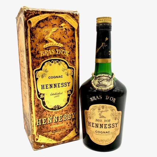 【新品未開封】Hennessy Bras D'Or ヘネシー ブラスドール Bras Hennessy Cognac ヘネシー ブラスドール Arme | - スリムボトル