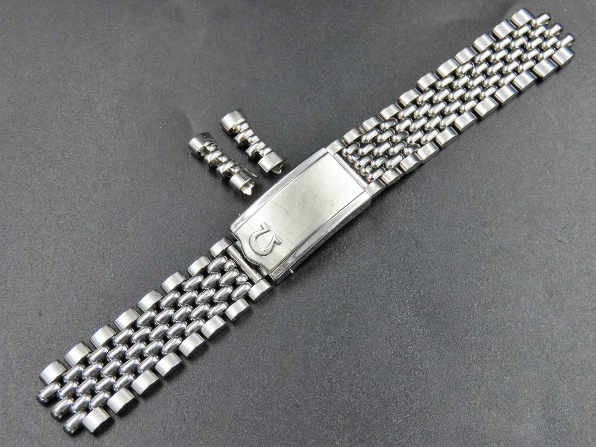 オメガomegaシーマスター等1098メンズ腕時計用バンド19ミリ純正品