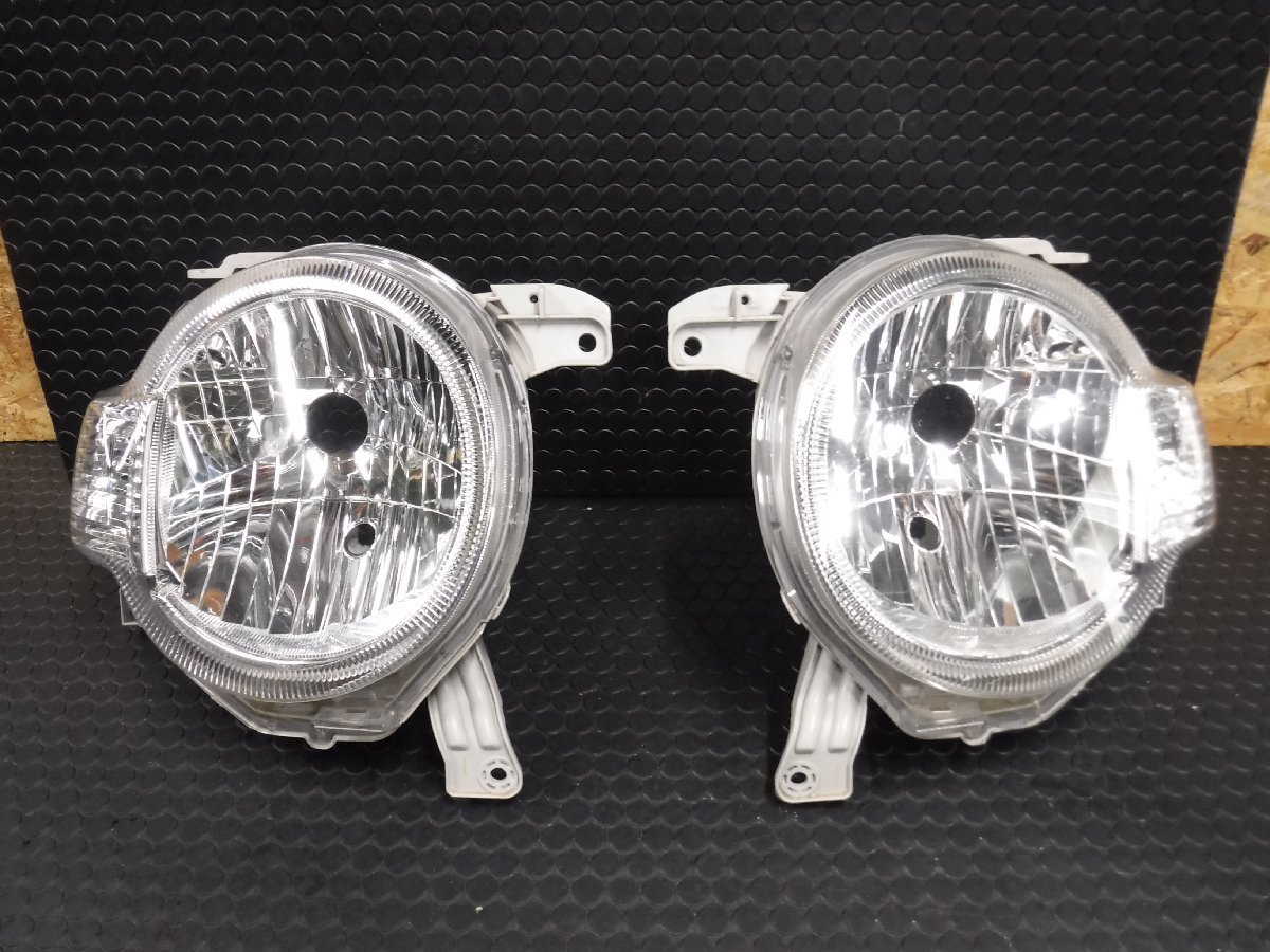 ★ ダイハツ / ミラココア / L675S / ヘッドライト / 左右 / 100-69007 / 加工 部品取り用 / フロント レンズ ランプ