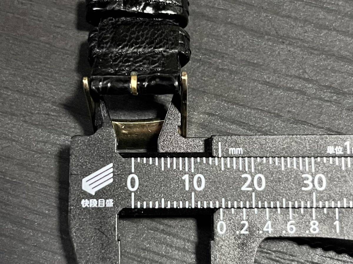 良品 SEIKO GS グランドセイコー 純正革ベルト 純正尾錠 ベルト幅約 