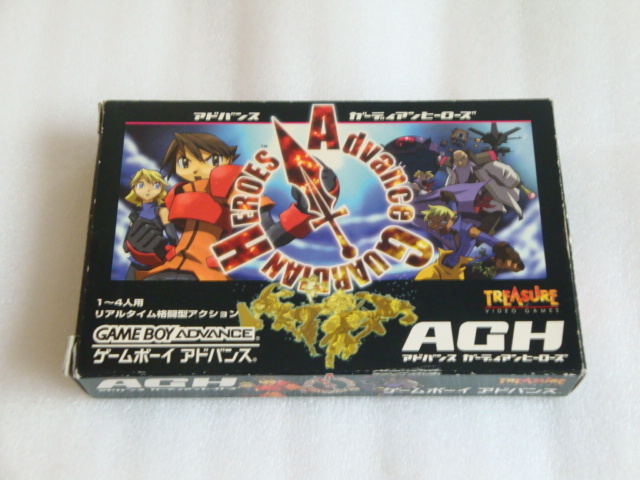 GBA ゲームボーイアドバンス用ソフト アドバンス ガーディアンヒーローズ 動作品 1円～