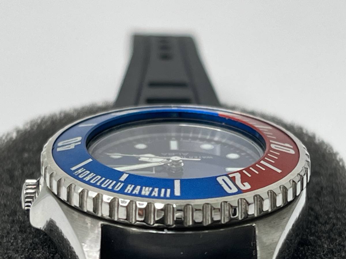 M13 SEIKO 品 ALBA Y643-030A KIKI ペプシ 100m ダイバー クォーツ 