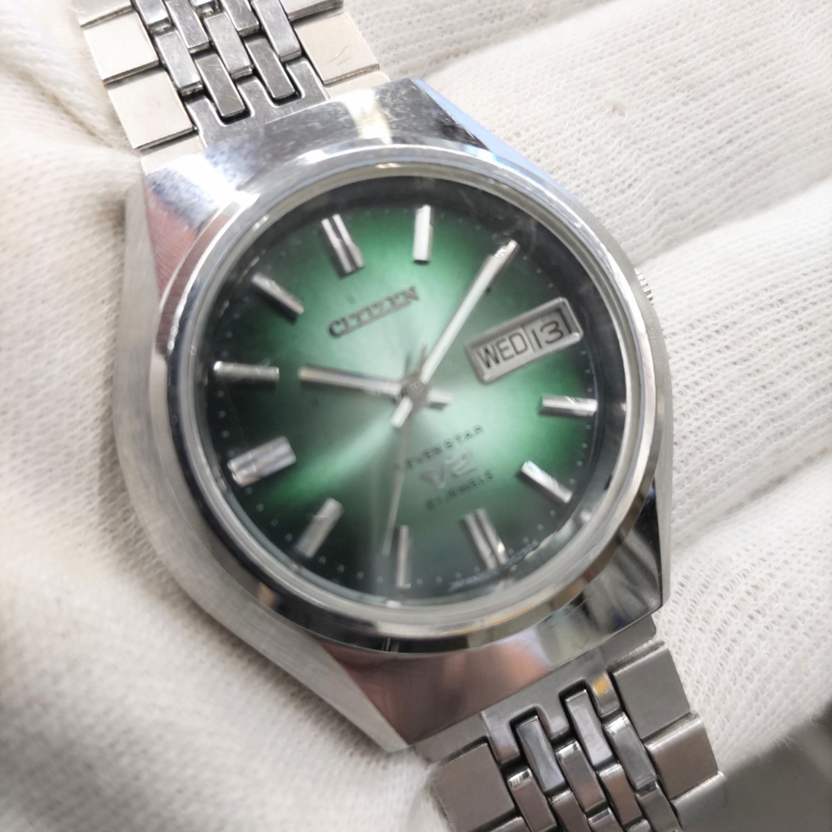 シチズン 1円 シチズン V2 4-385152 自動巻き 他 クリストロン 4