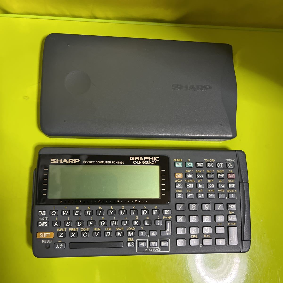 シャープ SHARP PC-G850VS 引き立つ ポケットコンピュータ ポケコン