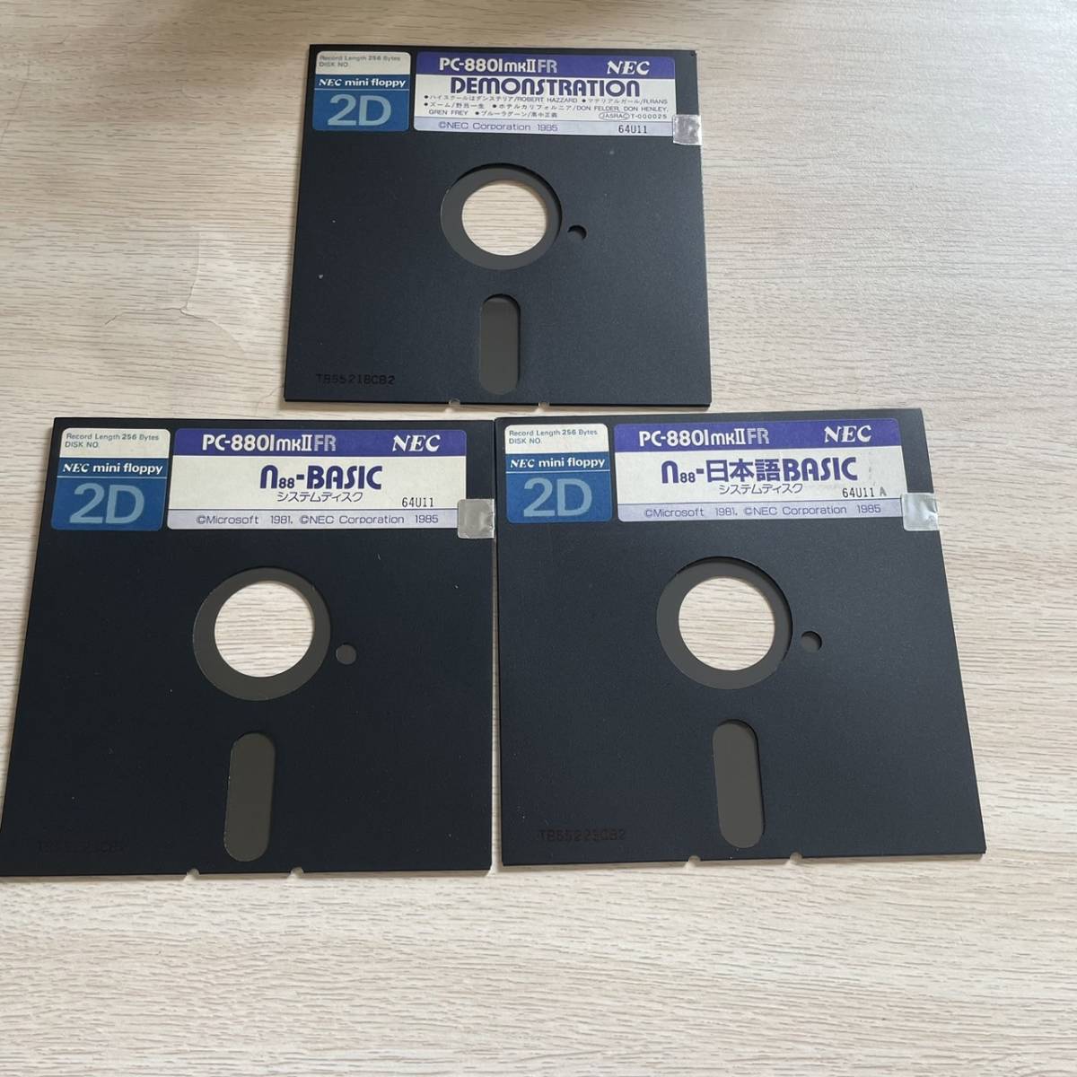 NEC - PC-8801MA2②本体 5インチFDD2基搭載レアパソコン □FD読込OK□