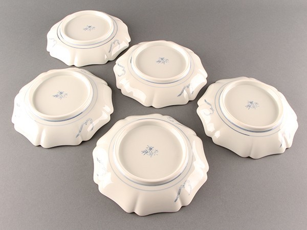 K】美術品 九谷焼 九谷香祥造 皿 5枚 共箱 うぶだし品 m992 【公式通販】