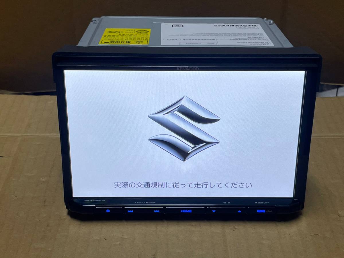 2023年製 スズキ純正８インチカーナビ ケンウッド SKX-S807 ジムニー スズキ純正OP ケンウッド製 スズキ純正 ケンウッド 8インチメモリー