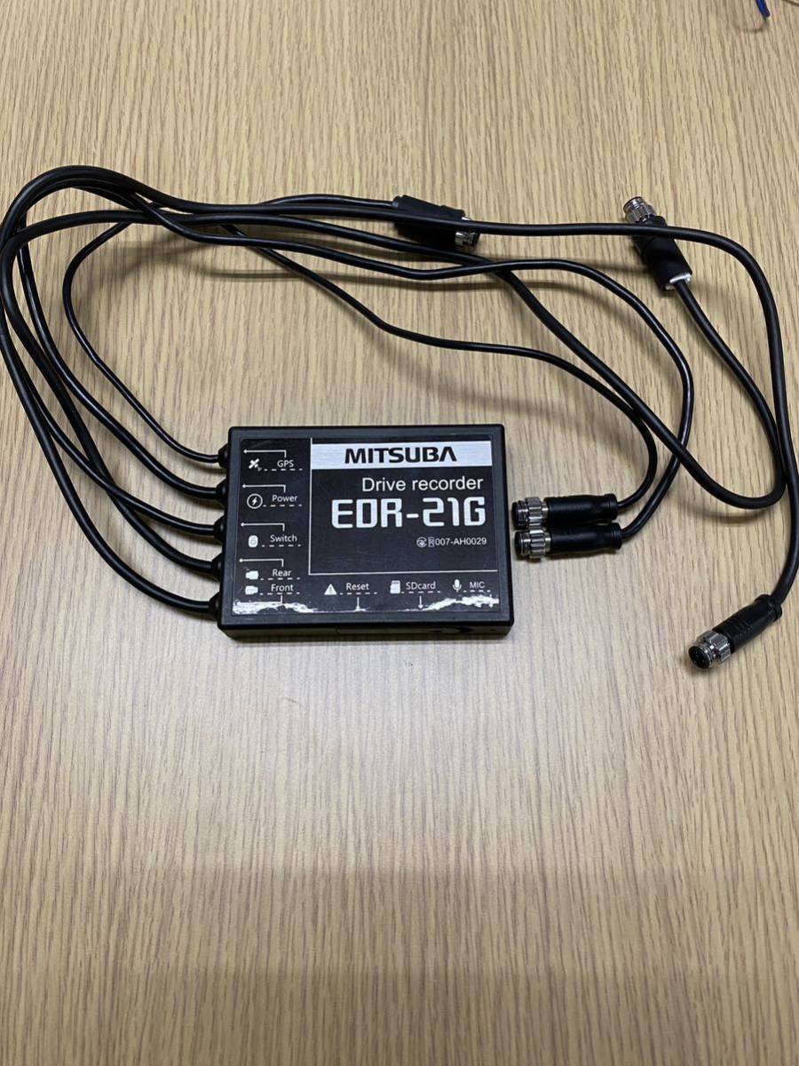 EDR-21G ドライブレコーダー MITSUBA バイク専用ドライブレコーダー