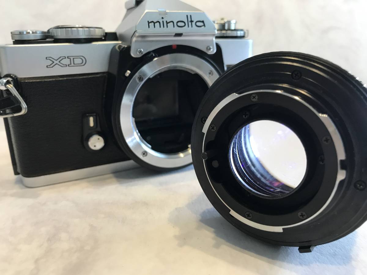 ミノルタ Minolta XD + Minolta MD ROKKOR 50mm F1.7 ジャンク 作例