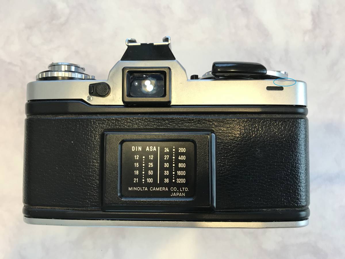 ミノルタ MINOLTA XD シルバー MD 50mm F⁄1.7