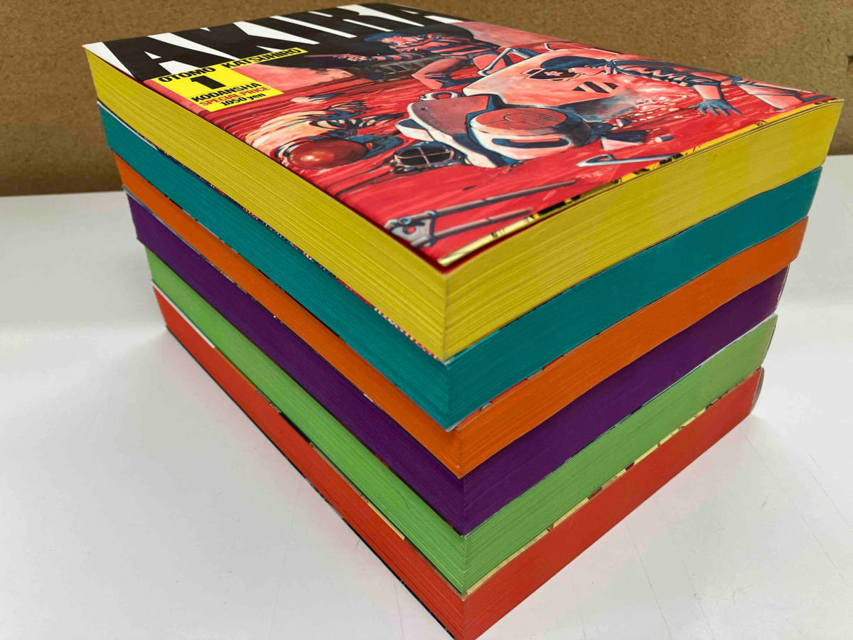 全巻セット AKIRA(デラックス版)1〜6 大友克洋 AKIRA 大友克洋 全巻