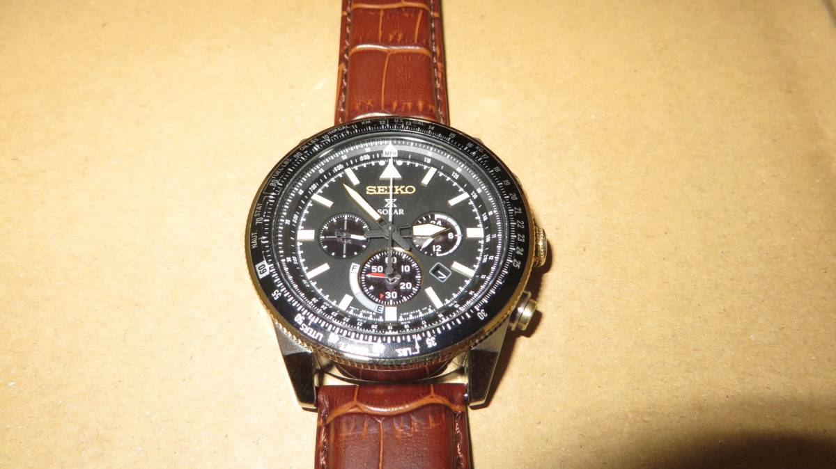 セイコー クロノグラフ SEIKO ソーラー（腕時計）の通販 ソーラー 