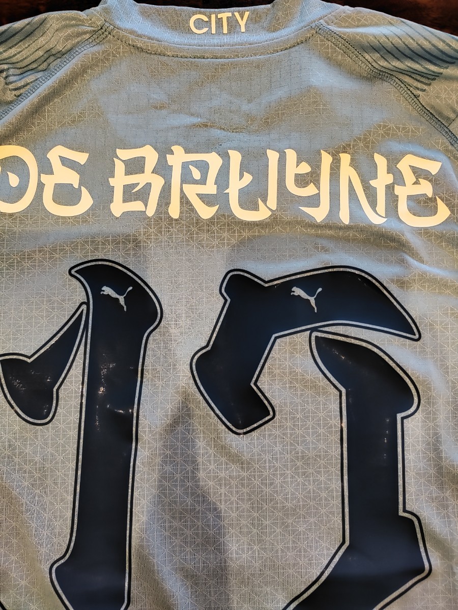 デ・ブライネ　マンチェスター・シティ 23/24　ホーム　リーグ仕様 デ・ブライネ マンチェスター・シティ 23⁄24 ホーム リーグ仕様
