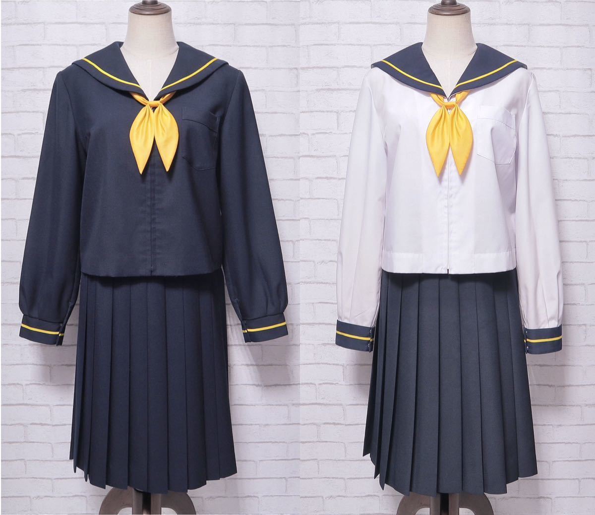 青森県 弘前私立第一中学校 現行制服 サイズ170A 夏服冬服セーラー服  