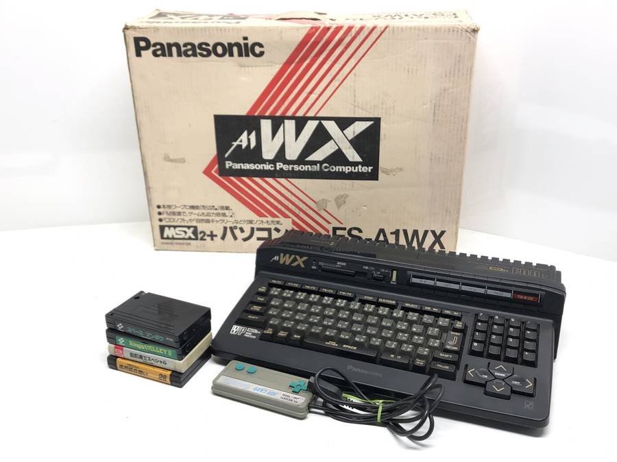 Panasonic FS-A1WX 旧型PC MSX2+□ジャンク品 【公式通販】