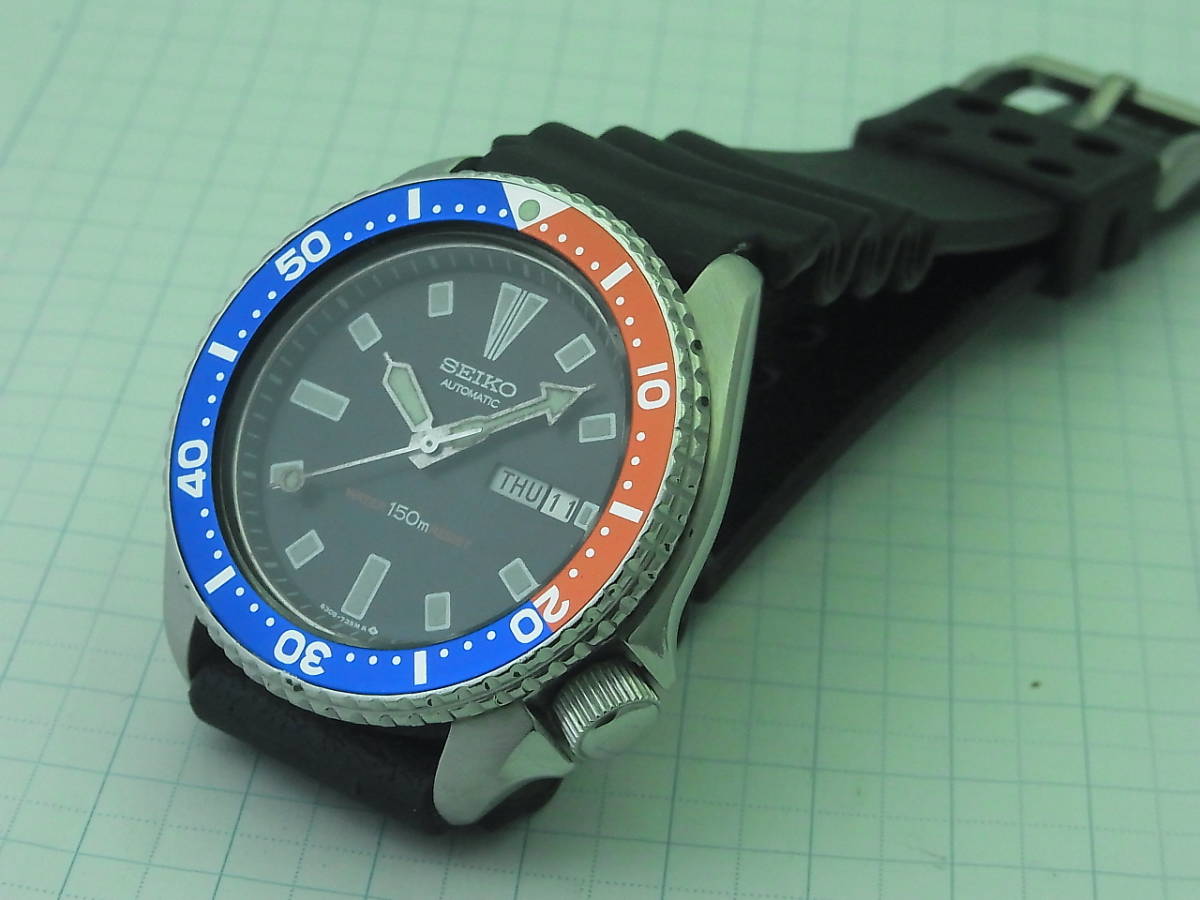 セイコー SEIKO デイデイトダイバー 4TH モデル 6309-729A F1 ローマ 