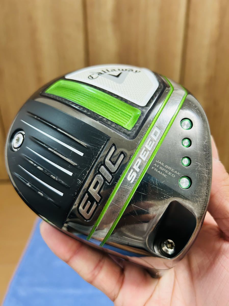 キャロウェイ ロフト9.0度 EPIC SPEEDドライバー （ヘッドのみ） キャロウェイ エピックスピード ドライバー ヘッド ロフト9.0° HC付