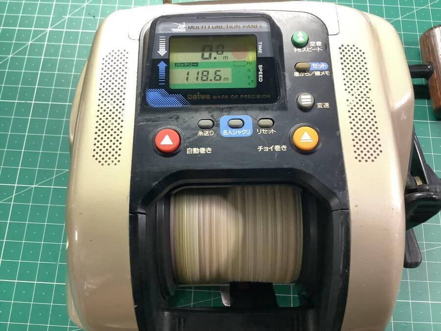 DAIWA ダイワ Tanacom ss-60 イカ名人 電動リール 右ハンドル 1057g