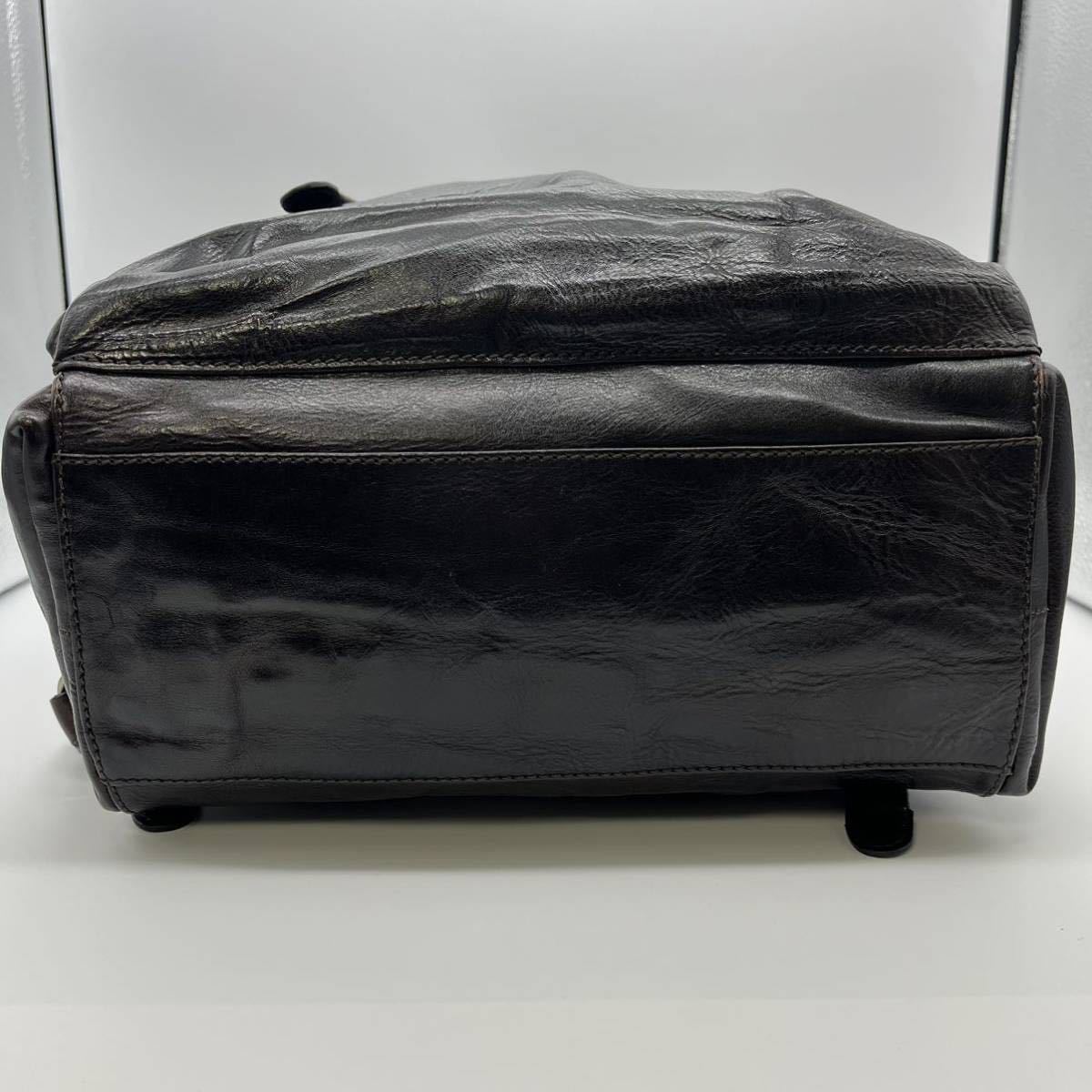 美品 Daniel&Bob ダニエル&ボブ ローディ RODI 本革レザー リュック 