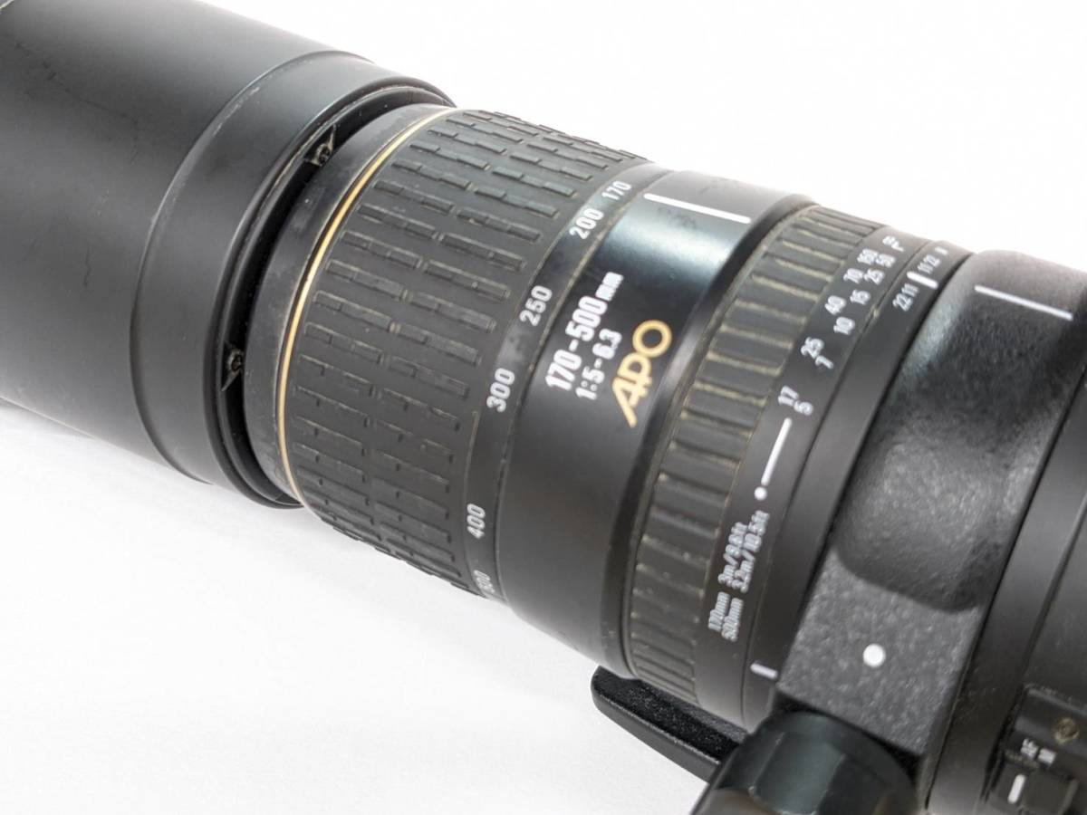 2267 シグマ SIGMA APO 170-500mm 1:5-6.3 Canon 動作未確認 現状品