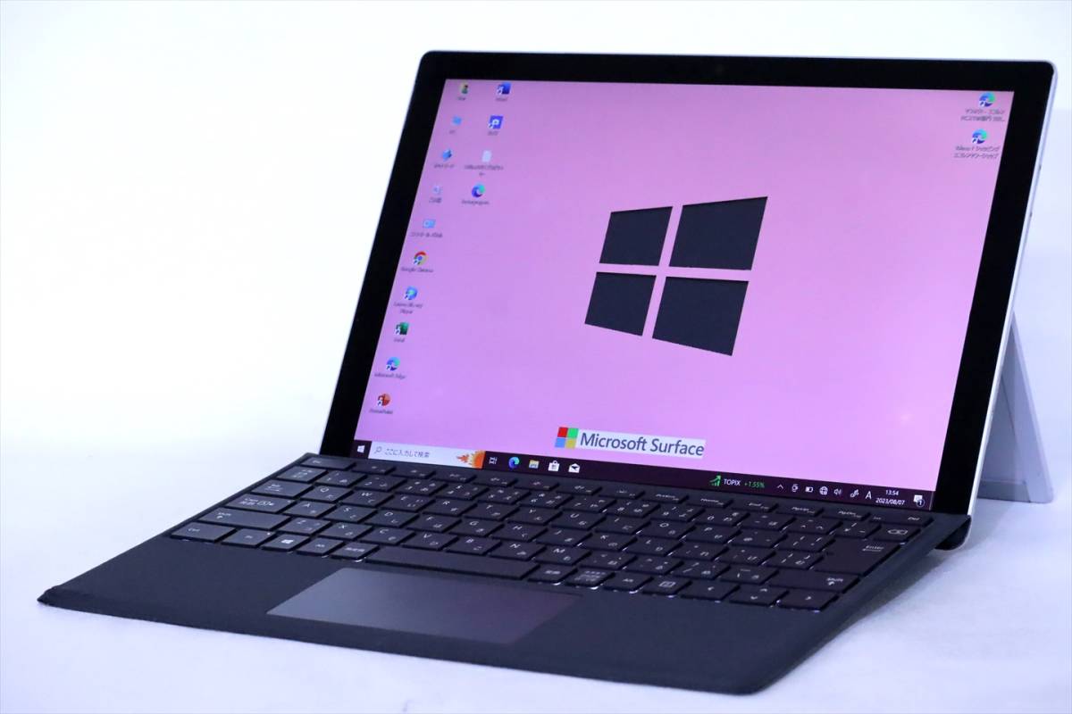 【即配】Office2021搭載！キーボードカバー付属 軽量タブレットPC！SurfacePro5 i5-7300U RAM8G SSD256G 12.3PixelSense Win10
