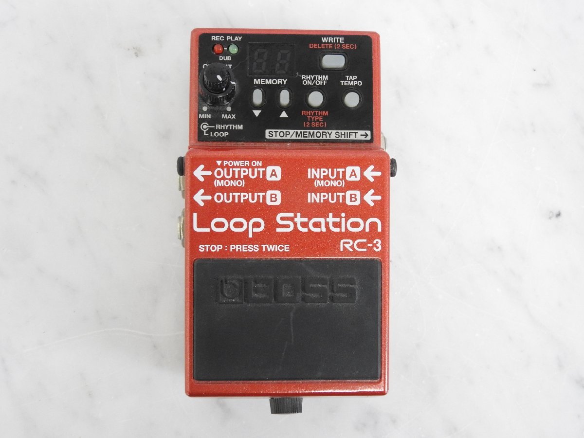 人気，安い BOSS ボス LoopStation ループステーション RC-3(その他)｜売買されたオークション情報、yahooの商品情報をアーカイブ公開 - オークファン エフェクター