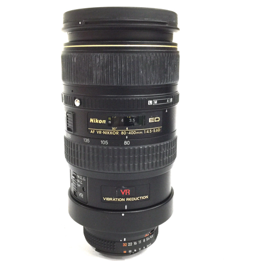 80-400mm AF Nikon ED ニコン VR VR-NIKKOR F4.5-5.6D 1円〜