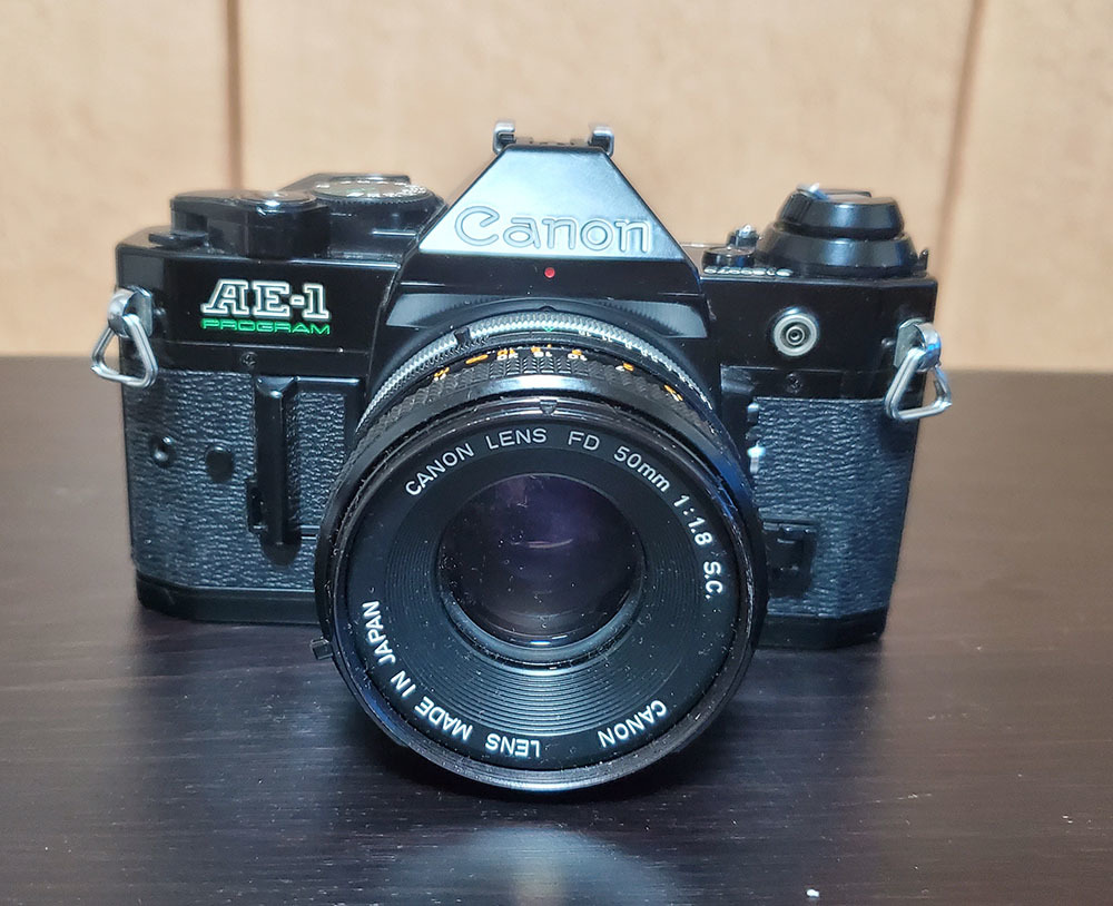 キャノンAE-1program / FD 50mm F1.8レンズセット キャノン canon AE-1