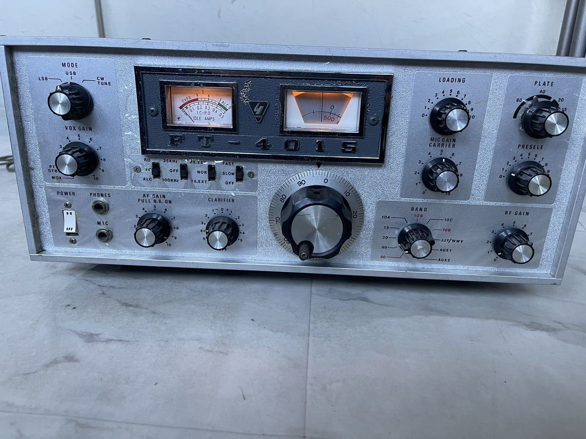 YAESU FT-401S HFトランシーバー 真空管式 無線機 八重洲 Yahoo