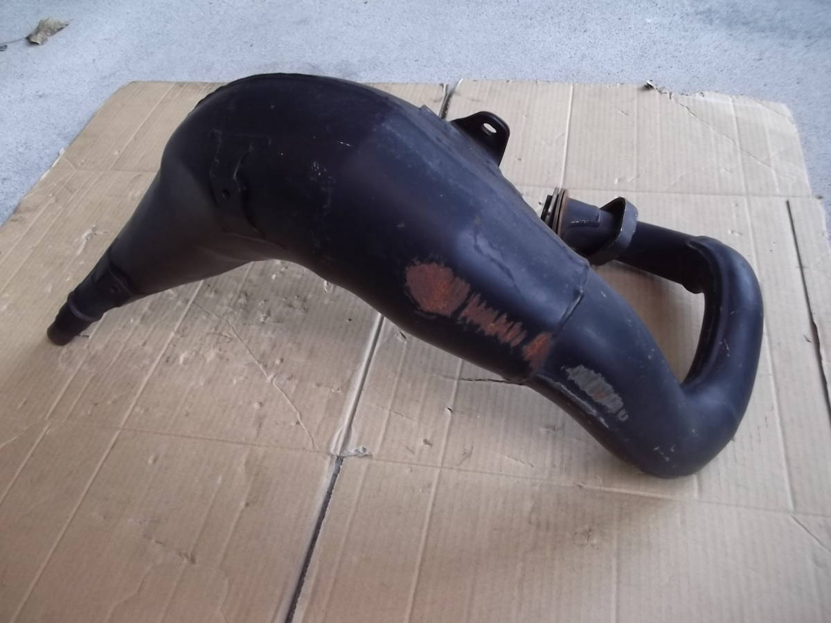 ヤマハ　TDR250　マフラー　純正品　長期保管品　片側のみ　２YK　チャンバーマフラー　カバー類無し