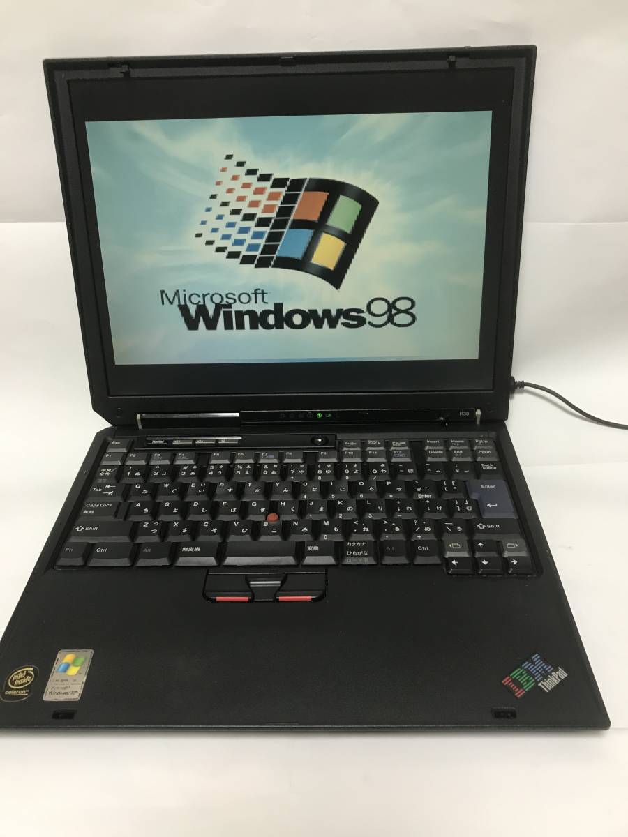 IBM ThinkPad R31（Type 2656-L3J） IBM ThinkPad TYPE 2656-COJ R30 Windows98SE IBM ThinkPad R31（Type