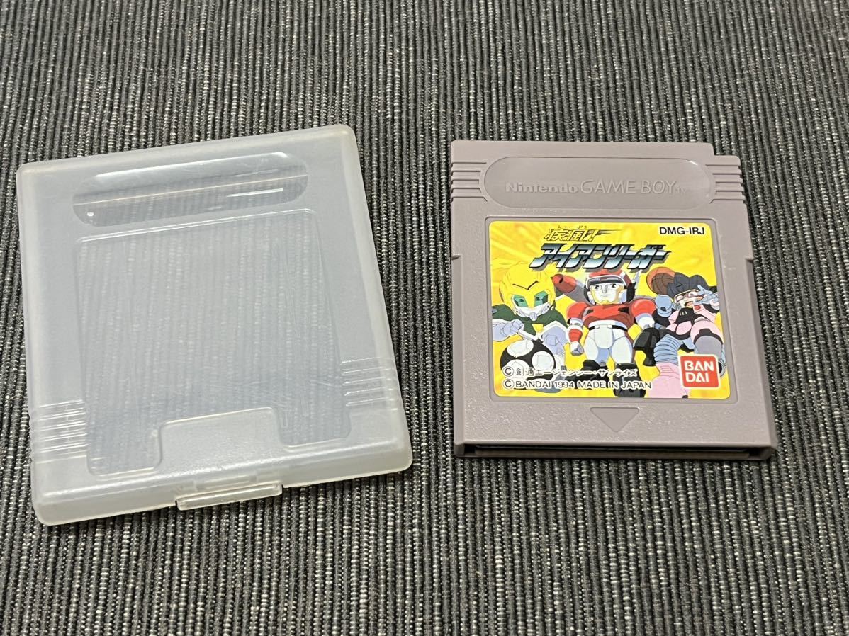 ☆【GB】 ゲームボーイソフト 疾風！アイアンリーガー / 箱・説明書 