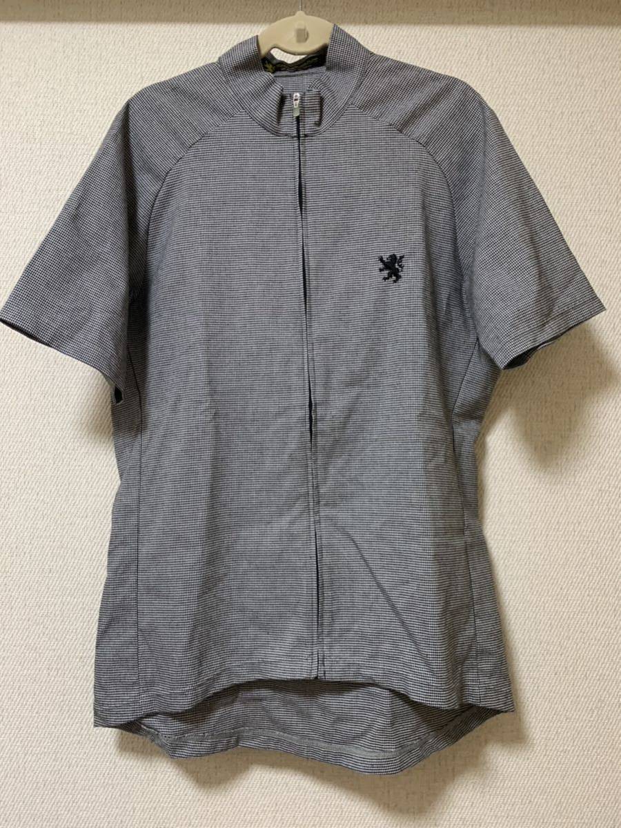 KAPELMUUR カペルミュール 半袖ジャージ ジャカード ミニ千鳥 後ろ