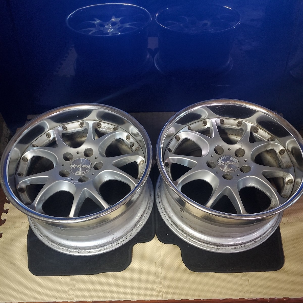 SSR エイグル ストラッセ 17インチ 9j +24 2本 114.3 5h スピード
