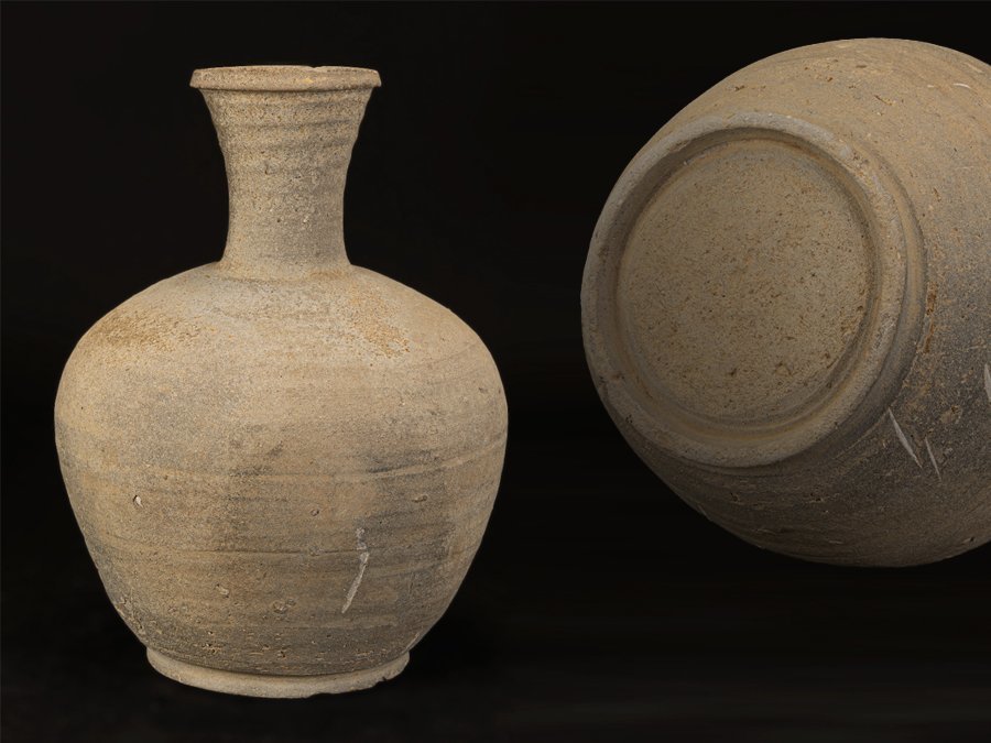 古童 崇福寺形 華瓶 古美術品専門サイト 須恵器 掌の骨董6．猿投へたり