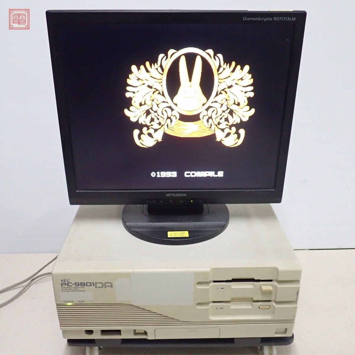 NEC PC-9801DA/U5 本体のみ レトロPC PC98 日本電気 現状品【40 