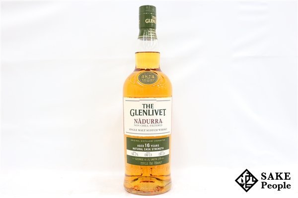 未開栓 THE GLENLIVET ザ・グレンリベット 16年 ナデューラ アメリカン